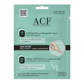 Acf Dúo Exfoliante + Hidratante De Pies En 2 Pasos