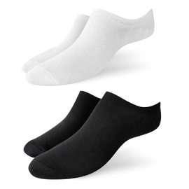 ELEMENTO INVISIBLE ALTA BLANCO/NEGRO LISO X 1 TALLE UNICO