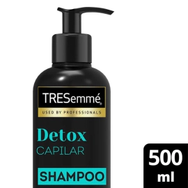 Shampoo Dosificador Tresemmé Detox Capilar x 500 ml