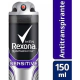 Rexona Sensitive Antitranspirante Hombre x 150 ml