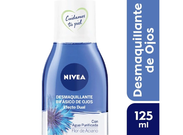 Desmaquillante Nivea De Ojos Bifásico X125Ml