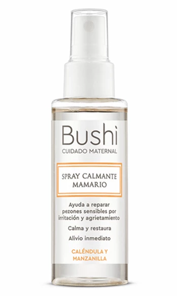 Bushi Cuidado Maternal Calmante Mamario Spray 60 ml