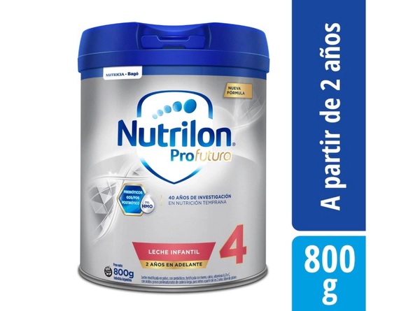 Leche Infantil Nutrilon Profutura 4 A Partir De Los 2 Años 800Gr