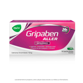 AXIV Gripaben Aller x 10 Comprimidos