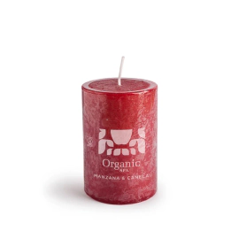 ORGANIC VELA 6 X 10 MANZANA & CANELA