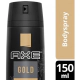 Axe Gold Wood Vainilla Desodorante Masculino Aerosol x 150 ml