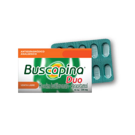 Buscapina Duo Antiespasmódico Analgésico 10 comprimidos recubiertos