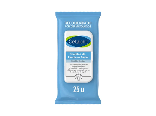 Toallitas De Limpieza Facial Desmaquillantes X 25Un