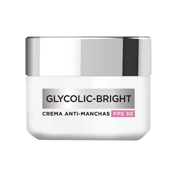 L'oréal París |Crema de Día Glycolic Bright| FPS30 |x 50 ml