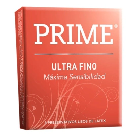 Prime Preservativo Ultra Fino (3 Unidades)
