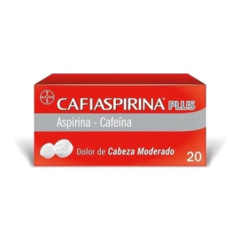 Bayer Cafiaspirina Plus X 20 Comprimidos