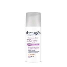 Dermaglós Facial Crema con Color CC Cream FPS 30 Tono 2
