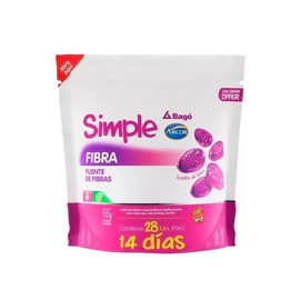 Simple Suplemento Dietario Fibra Pastillas de Goma (28 Unidades)