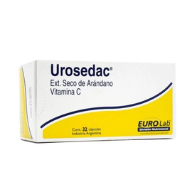 Eurolab Urosedac Extracto de Arandano 32 capsulas