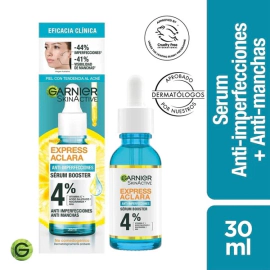 Serum Booster Express Aclara Anti Imperfecciones |Garnier |x 30 ml