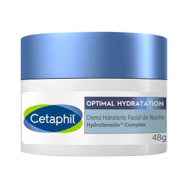 Cetaphil Crema Hidratante Facial Noche Optimal Hydration x 48 gr