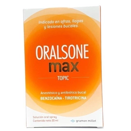 Gramon Millet Oralsone Max Solución Spray X 20 ml