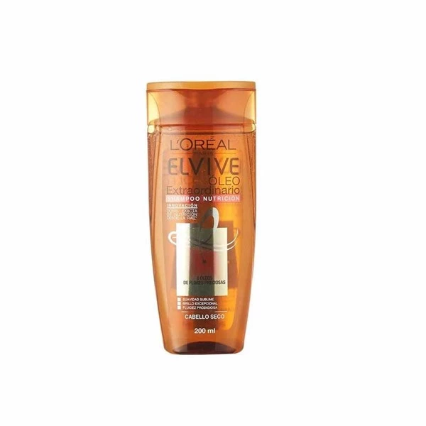 Elvive Shampoo Oleo Extraordinario Nutrición Universal x 200 ml