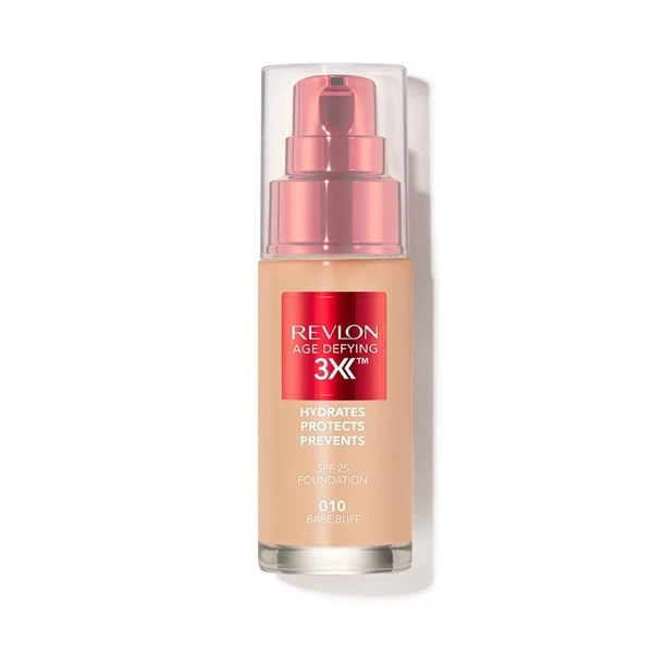 Base Líquida Revlon Age Defying 3X | Color Bare Buff