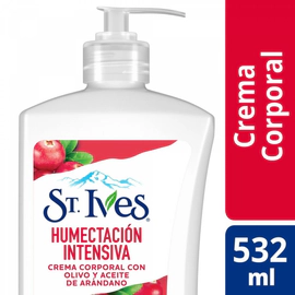 St Ives Crema Corporal Humectacion Intensiva 532 ml
