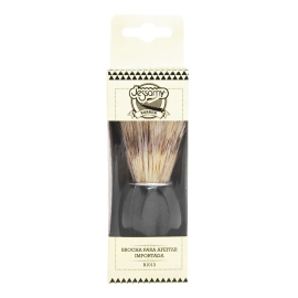 BROCHA DE AFEITAR GRANDE CABO PLASTICO NEGRO
