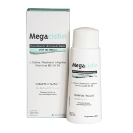 Megacistin Shampoo Tratante Anticaída de Cabello 200 ml