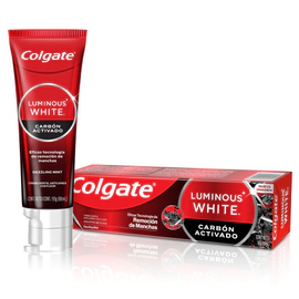 COLGATE LUMINOUS WHITE CARBON ACT 90G CRE DEN