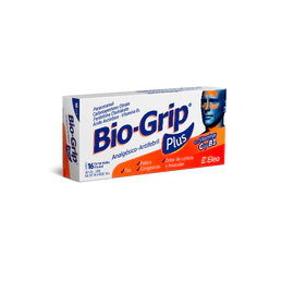 Elea Bio Grip Plus X 16 Comprimidos Analgésico - Antifebril Con Vitaminas C Y b1