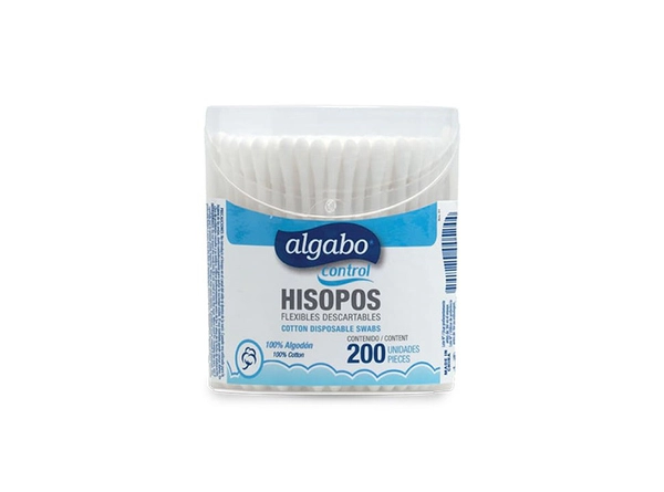 Hisopos De Algodón Tubo 200U