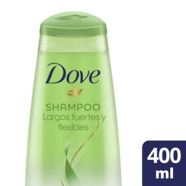 Dove Shampoo Largos Fuertes Y Flexibles 400 ml