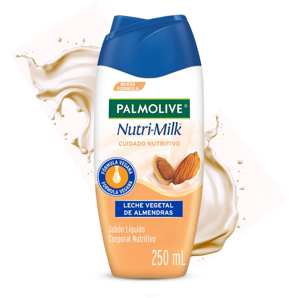 Jabón Líquido Palmolive Nutri Milk Fórmula Vegana 250 Ml