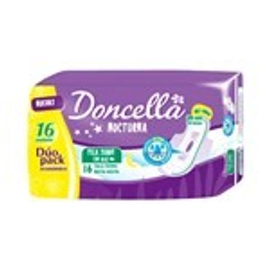 TOALLAS FEMENINAS DONCELLA NOCTURNA DUO PACK | x 16 unid. |