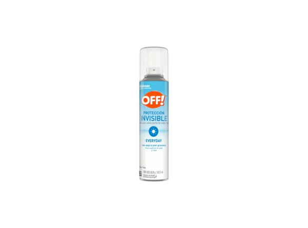 Repelente Para Mosquitos Off Invisible Everyday Aerosol 104 Ml
