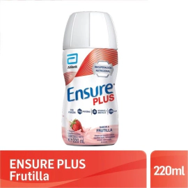 Ensure Suplemento Nutricional Plus Sabor Frutilla 220 ml