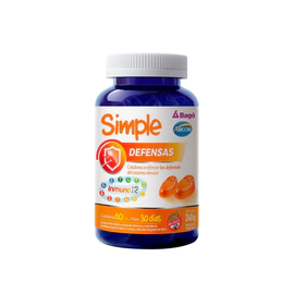 Simple Suplemento Nutricional Defensas (60 Pastillas)