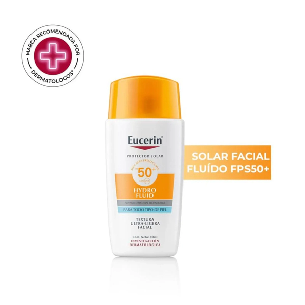 Protector Solar Eucerin Sun Hydro Fluid 50Ml