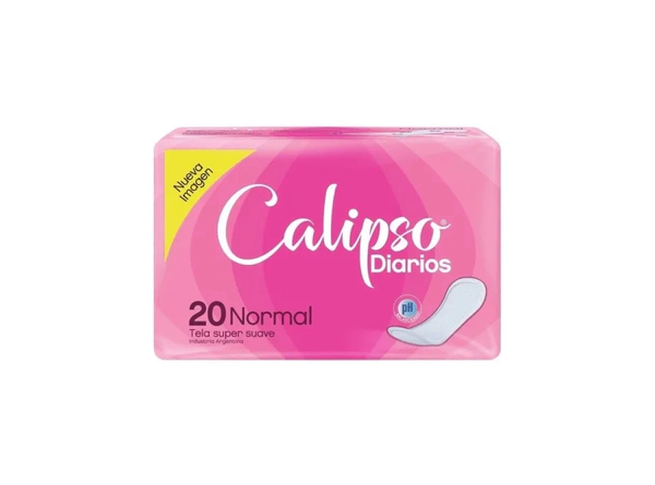 Protector Diario Calipso Normal Con Calendula 20 Un