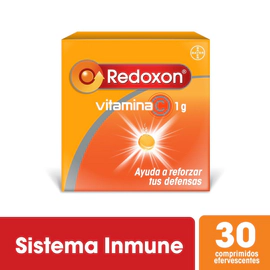 Redoxon Comprimidos Efervescentes 1 gr Naranja (30 Unidades)