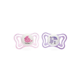 Chupete Physioforma Light 2-6M 2 Uds Rosa (Tetina De Silicona)