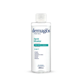 Agua Micelar Dermaglós Piel Mixta a Grasa 200 ml