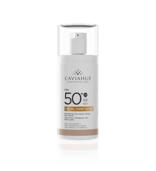 Caviahue Protector Solar Fps 50+ Facial Care Glow Color 50 ml