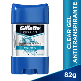 Gillette Antitranspirante en Gel Cool Wave Clear 82 gr