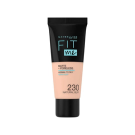 Base De Maquillaje Maybelline Fit Me Matte Y Sin Poros 230 Natural Buff X 30Ml