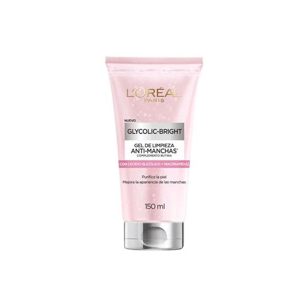 Gel Facial L'oreal París Glycolic Bright x 150 ml