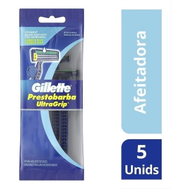 Gillette Máquinas Afeitar Prestobarba Ultragrip |x 5Un