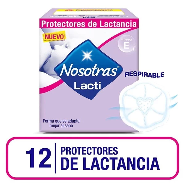 Nosotras Protector Mamario Lacti (12 Unidades)