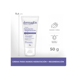 Crema Para Manos Dermaglos Hidratación + Regeneración x 50 g 50 gr