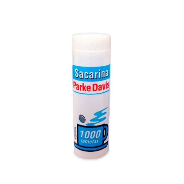 Sacarina Parke Davis (1000 tabletas)