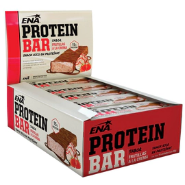 Ena Barra Protein Bar Frutillas a La Crema (16 Barras)