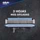 Gillette Cartuchos 3 mach (6 Repuestos)
